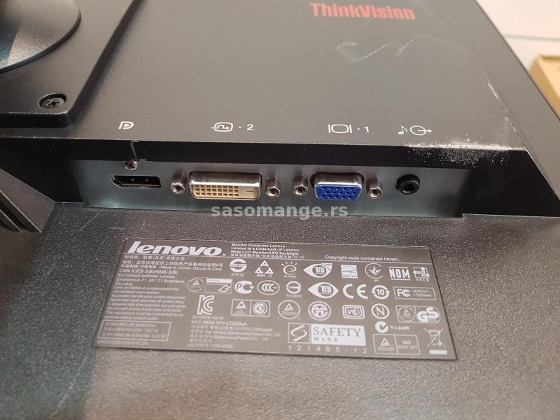 22 inch Lenovo thinkvision LT2252