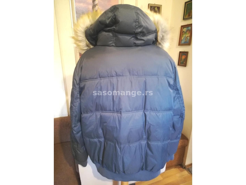 Odlicna muska markirana zimska jakna sa kapuljacom Kappa Siva XL
