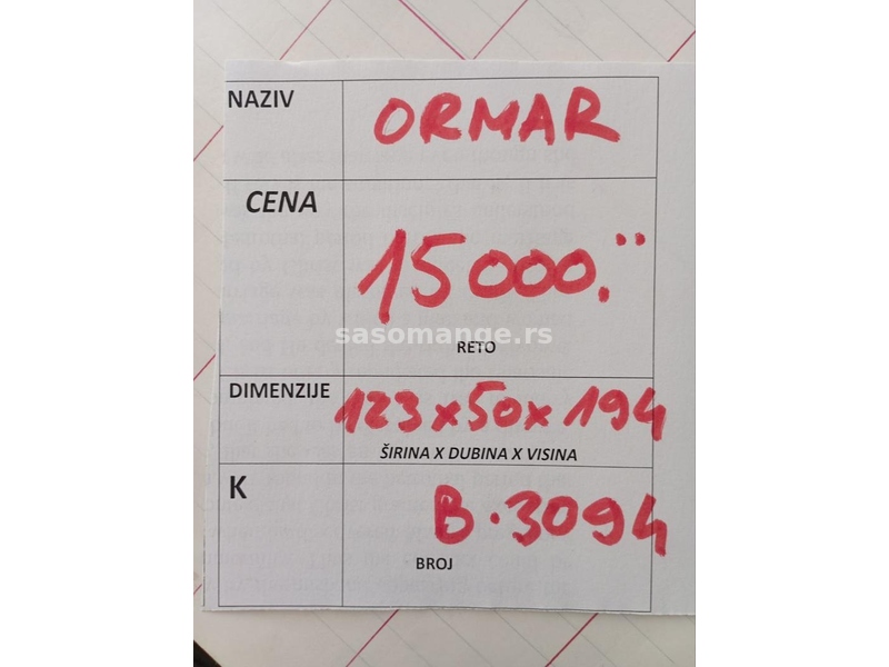 Ormar B-3094