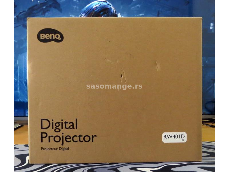 NOV BENQ RW401D Multimedia Projektor Cristal Video 4000Ansi FHD 120Hz 2x HDMI