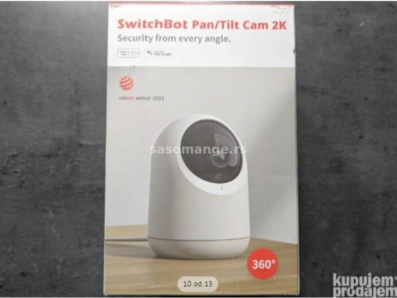 IP KAMERA / SwitchBot za video nadzor dece i kuće 2K