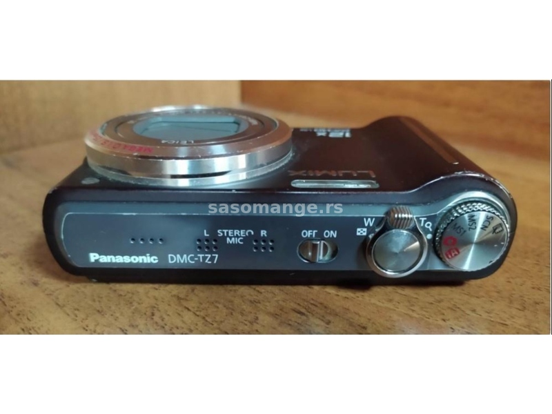 LUMIX Panasonic DMC- TZ7 digitalni fotoaparat