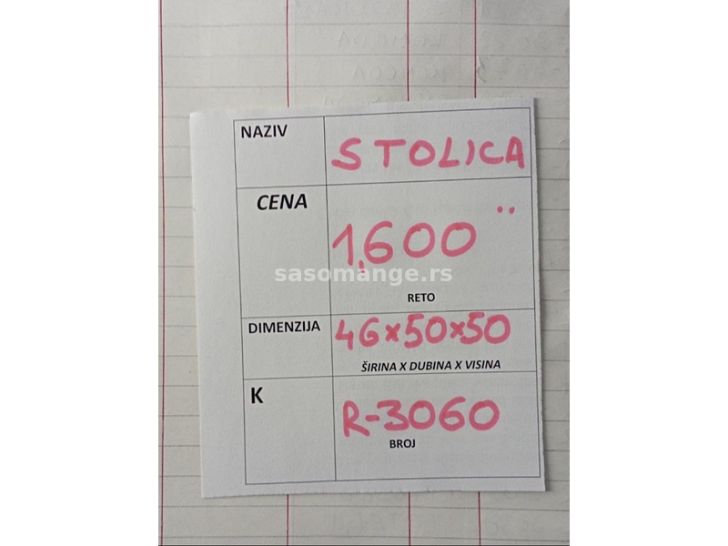 Stolica R-3060