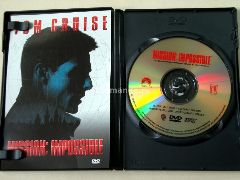 Mission: Impossible [Misija: Nemoguće] DVD