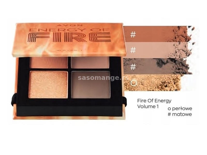 SoulEnergy Paleta senki (Burn Brightly) by Avon