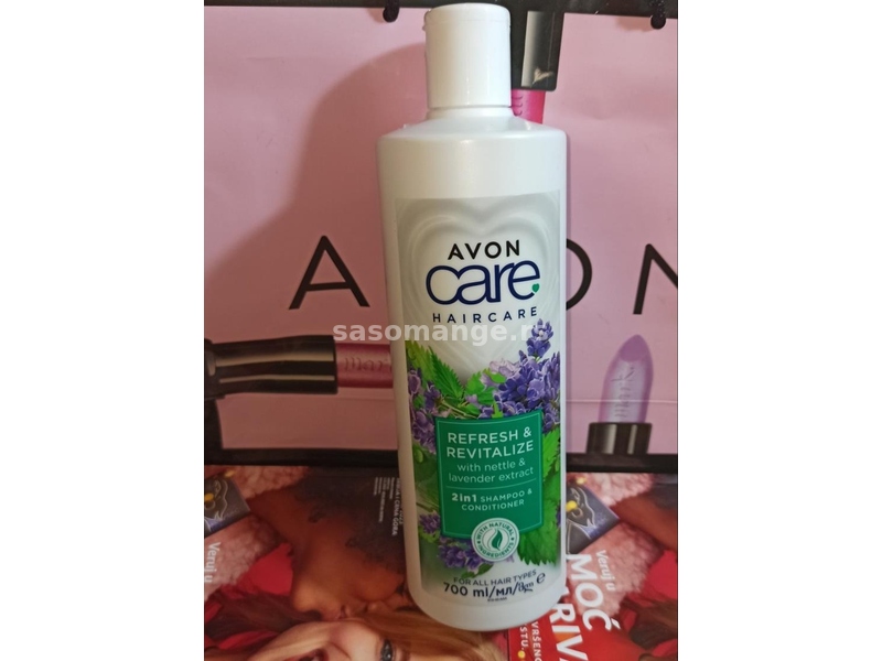 Avon Care 2u1 šampon i balzam sa ekstraktom koprive i lavande 700ml