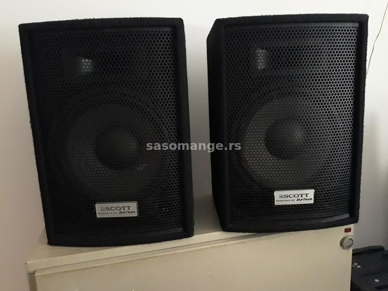 SCOTT DJ-Tech DJX480 PK/S-12" professional speakers