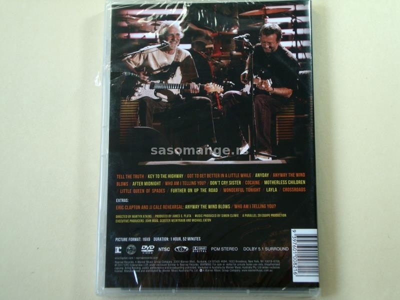 Eric Clapton - Live In San Diego (With Special Guest J.J. Cale) DVD