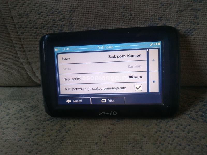 gps mio spirit 4,3 inča- nove mape