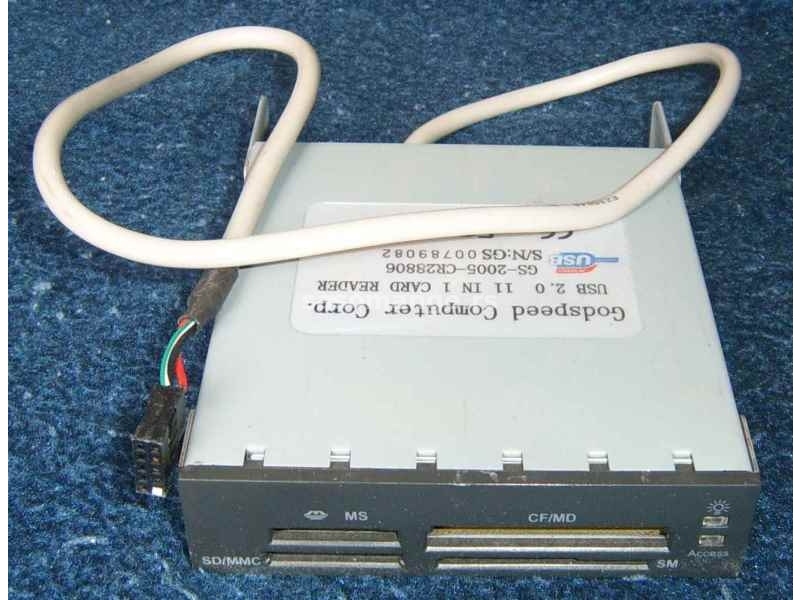 Techsolo 16 u 1 TCR - 1640, 3.5 inch Card Reader