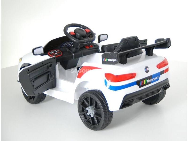 BMW Race Style Auto na akumulator za decu