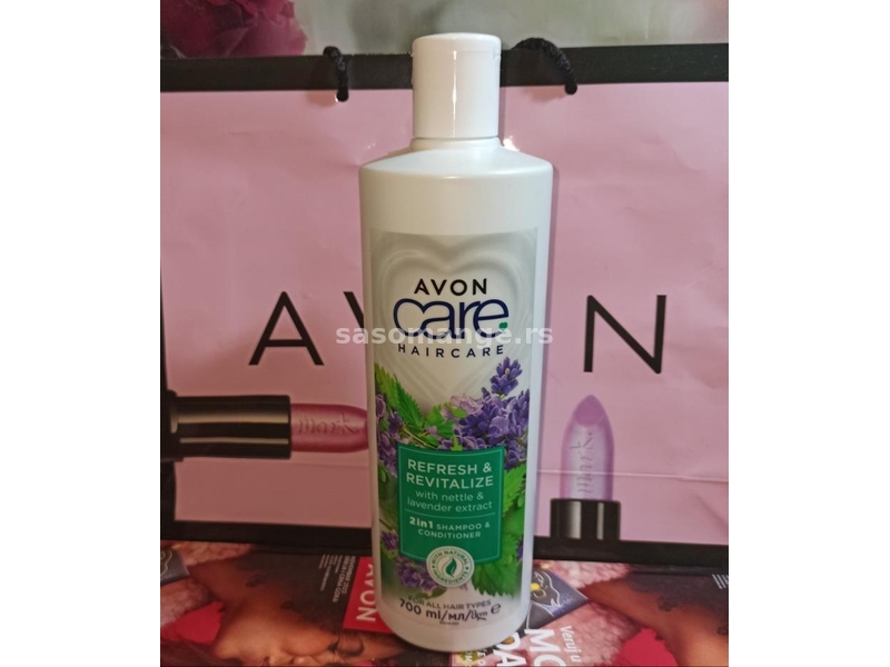 Avon Care 2u1 šampon i balzam sa ekstraktom koprive i lavande 700ml