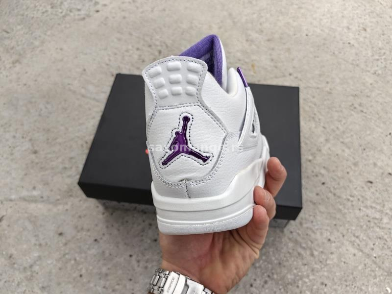 Nike Air Jordan 4 Retro Purple Metallic