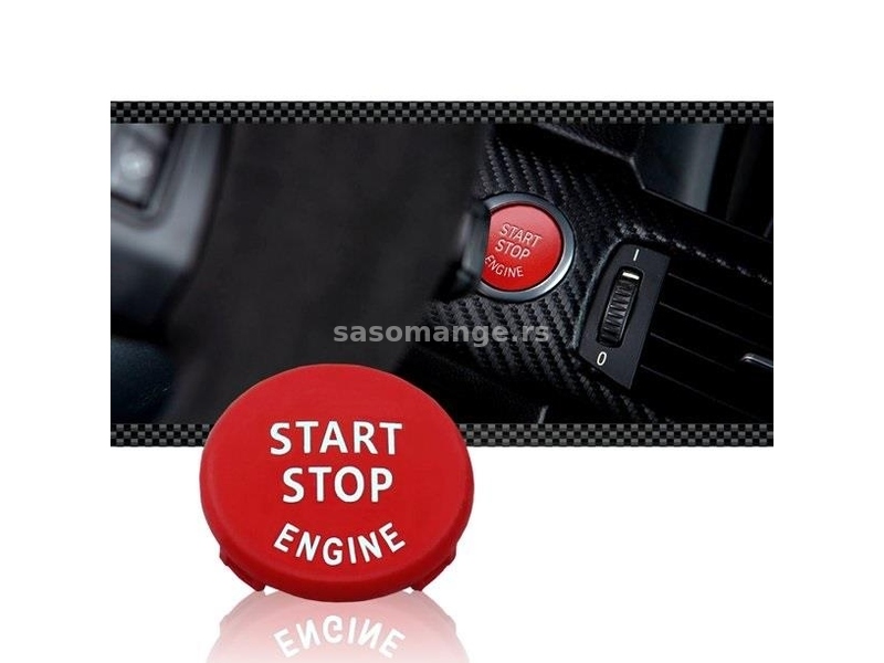 BMW crveno start stop dugme E87,E60,E90,X1,3,5