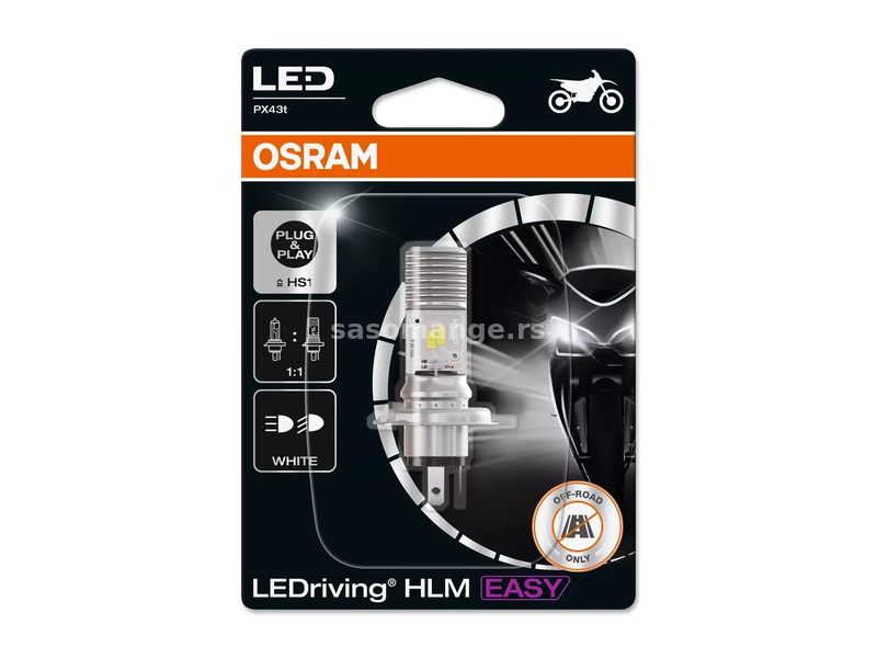 LED sijalica za motor OSRAM LEDriving HLM EASY HS1 64185DWESY-01B 5/5.5W12VPX43T