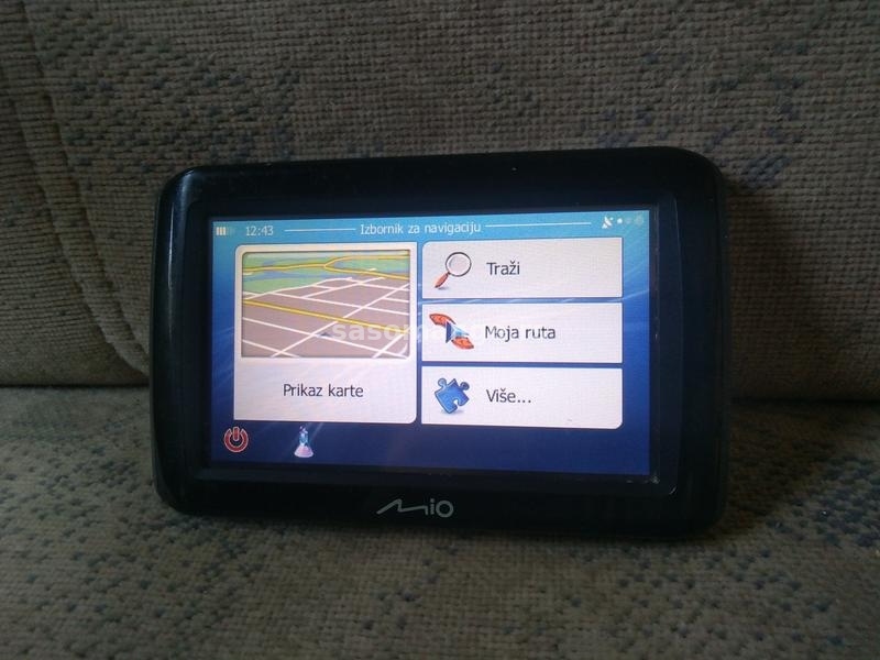 gps mio spirit 4,3 inča- nove mape