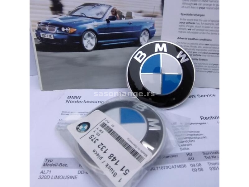 BMW Demmel reljefni znak 82mm