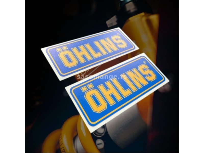 OHLINS Nalepnice - Nalepnice 3d stikeri po želji - 2156