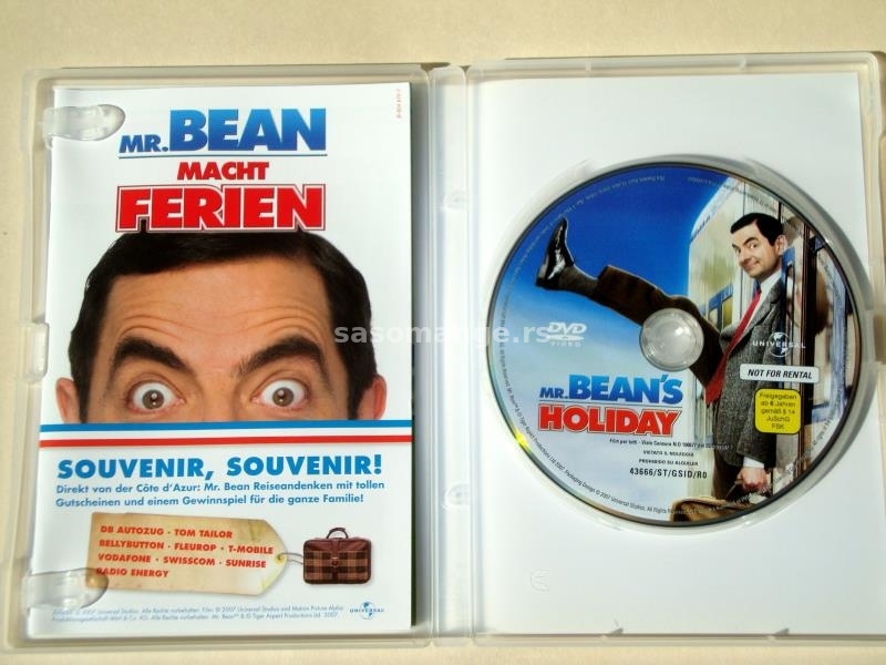 Mr. Bean`s Holiday [Mister Bin Na Odmoru] DVD