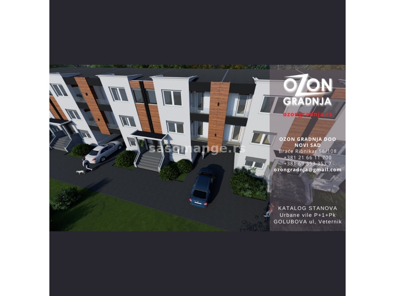 Prodaja od INVESTITORA _ ČETVOROSOBAN stan 81m2 u izgradnji, Veternik - Fešter, Novi Sad
