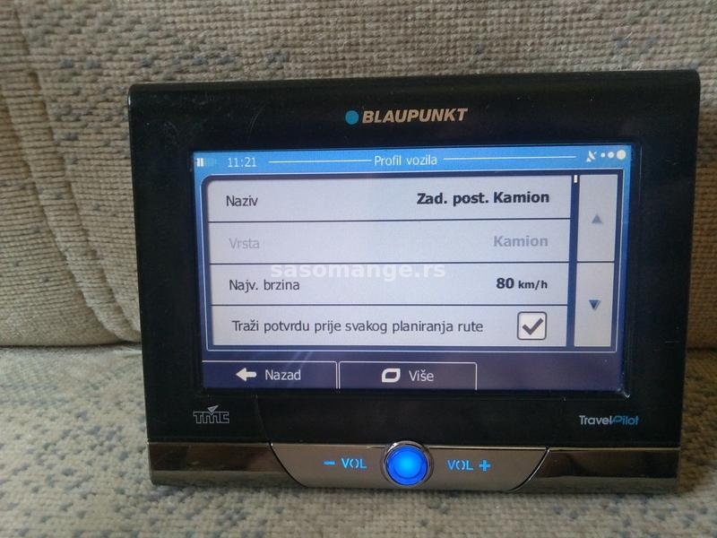 gps blaupunkt 4,3 inča - nove mape