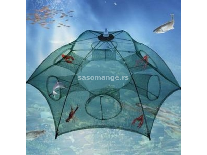 Kišobran zamka za ribolov sa 6 rupa