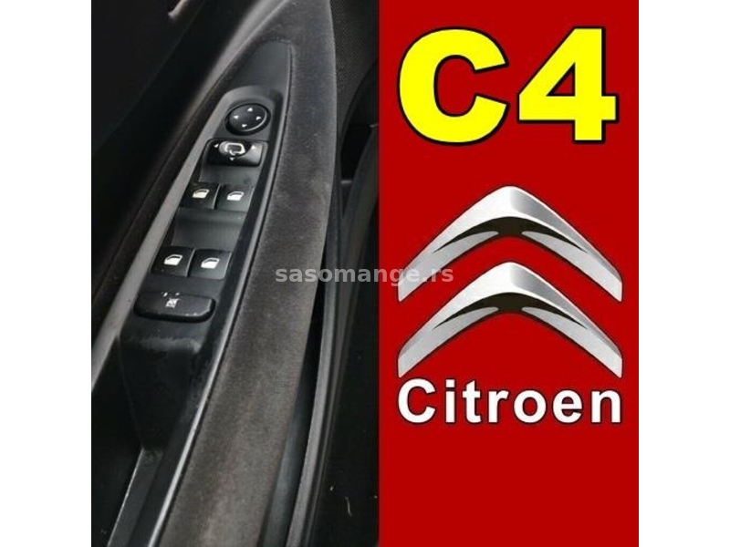Prekidač Podizača Prozora Citroen C4 C5 C8 Saxo Xsara