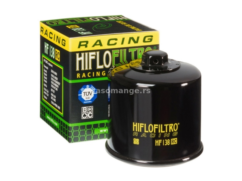 Filter ulja HF138RC Hiflo (RACING) Suzuki Kawasaki Cagiva Aprilia FU30