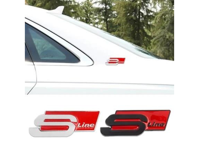 3D stiker - Audi S Line model 2
