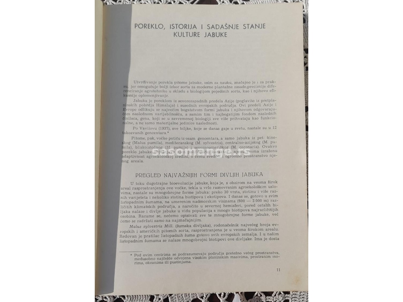 Knjiga Jabuka - Jugoslovenska pomologija - nauka o jabuci