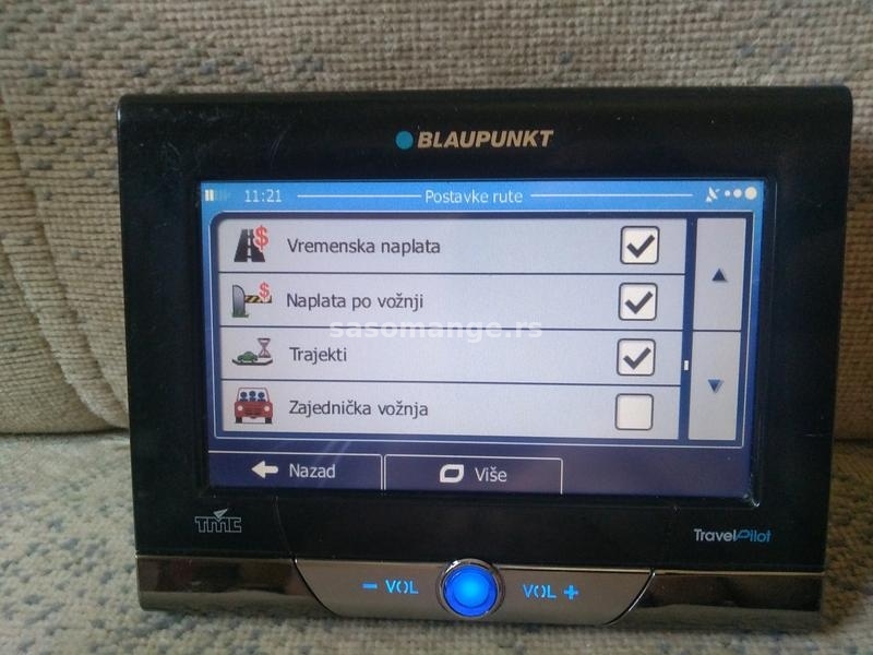 gps blaupunkt 4,3 inča - nove mape