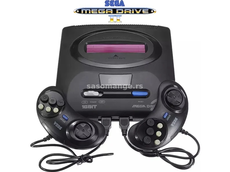 Sega Mega Drive II konzola sa 2 dzojstika