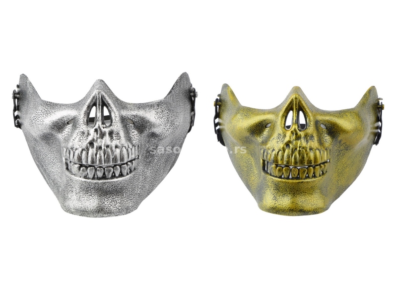 Airsoft Maska Half Face Skull Zastita Za Lice Model 1
