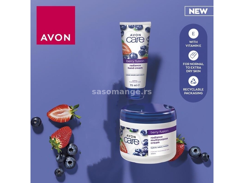 Avon Care Berry Fusion radiance set