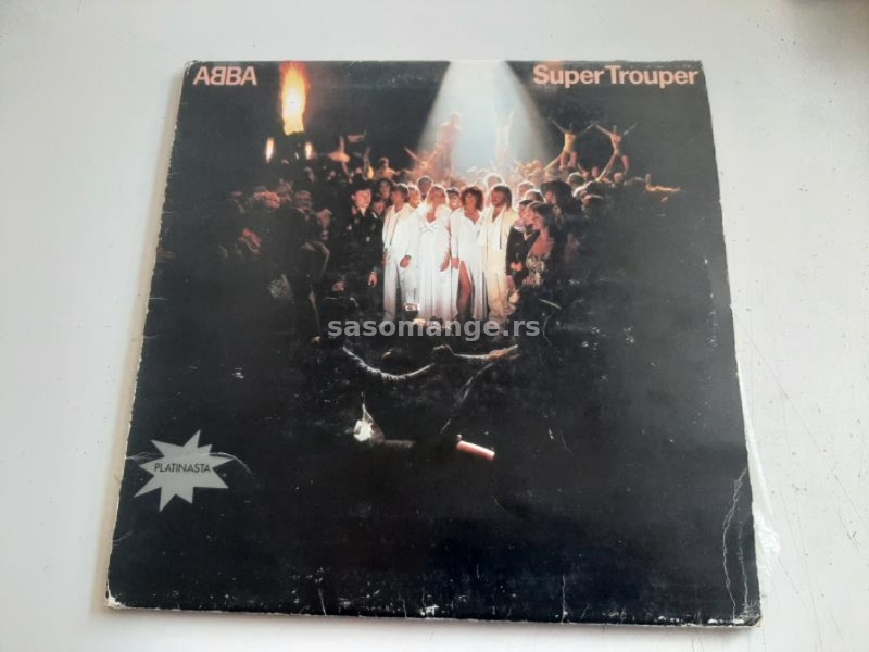 ABBA Super Trouper RTB gramofonska ploča Platinasta RTB