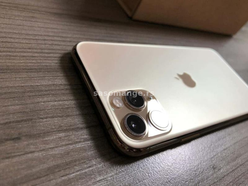 iPhone 11 Pro 64GB Gold NOVO 100% BATT SA185