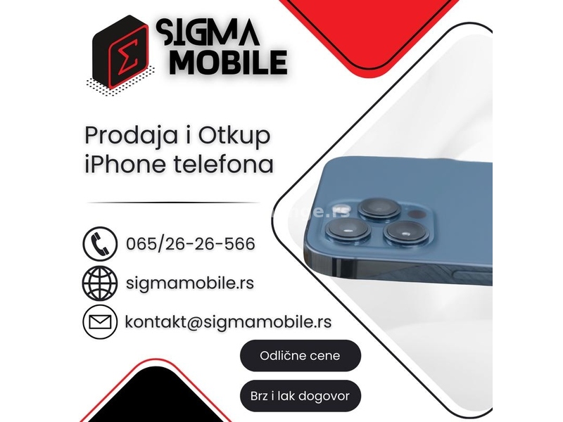 Otkup i prodaja iPhone telefona | Sigma Mobile