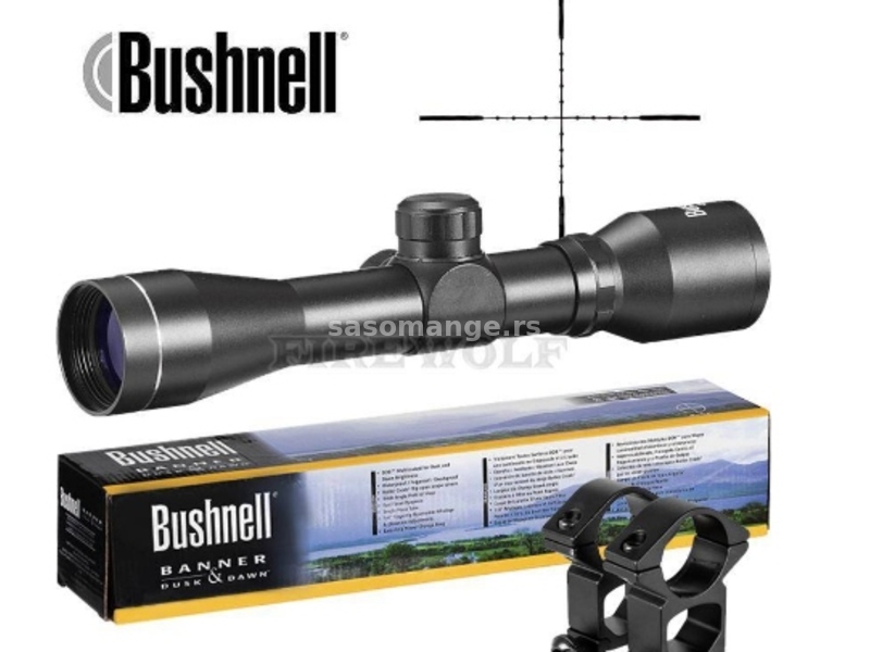 BUSHNELL Hunting Optics 4X32 Optical 11-20mm
