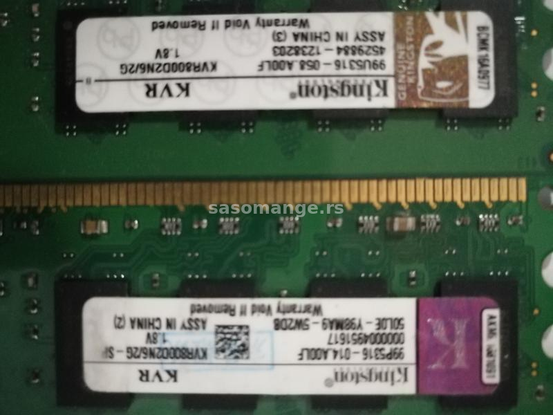 Kingston/ A data DDR2 2x2Gb
