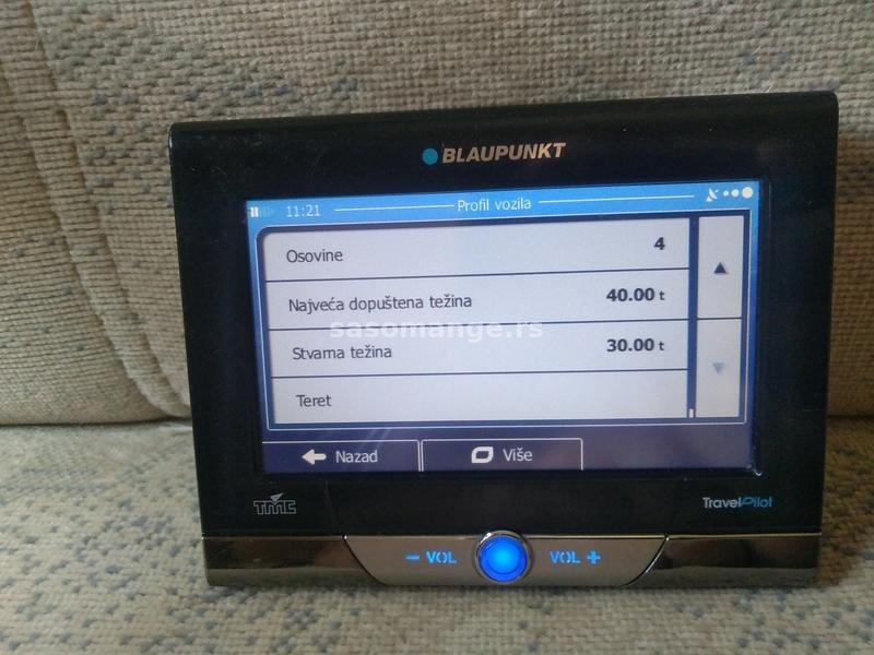 gps blaupunkt 4,3 inča - nove mape