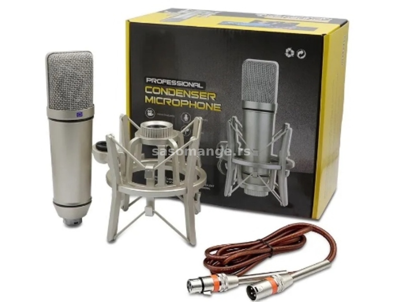 NEUMANN U87 Set mikrofoni Imitacija visokog zvuka 5v-48v