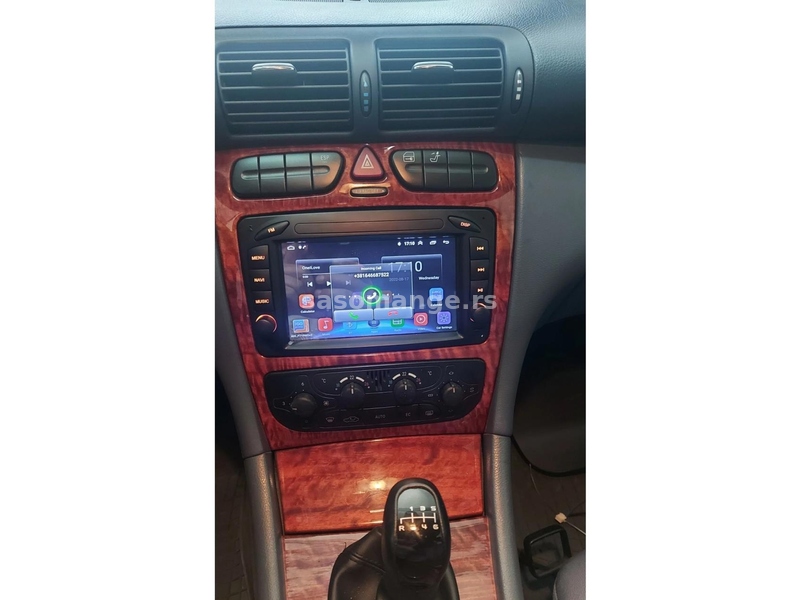 Mercedes c CLK w203 w209 multimedia android navigacija 7"