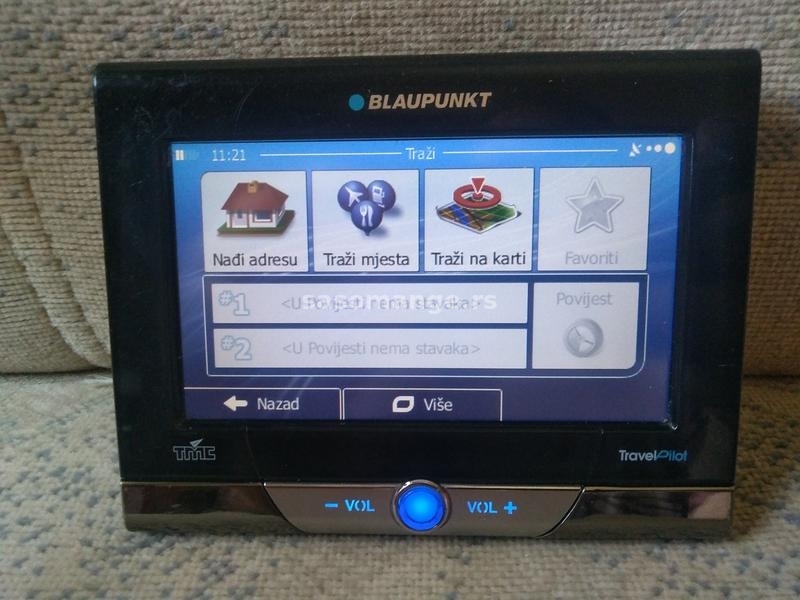 gps blaupunkt 4,3 inča - nove mape