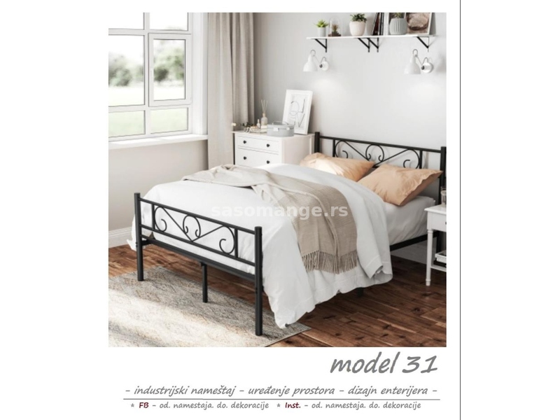 Doživotni kreveti od metala - Model 31