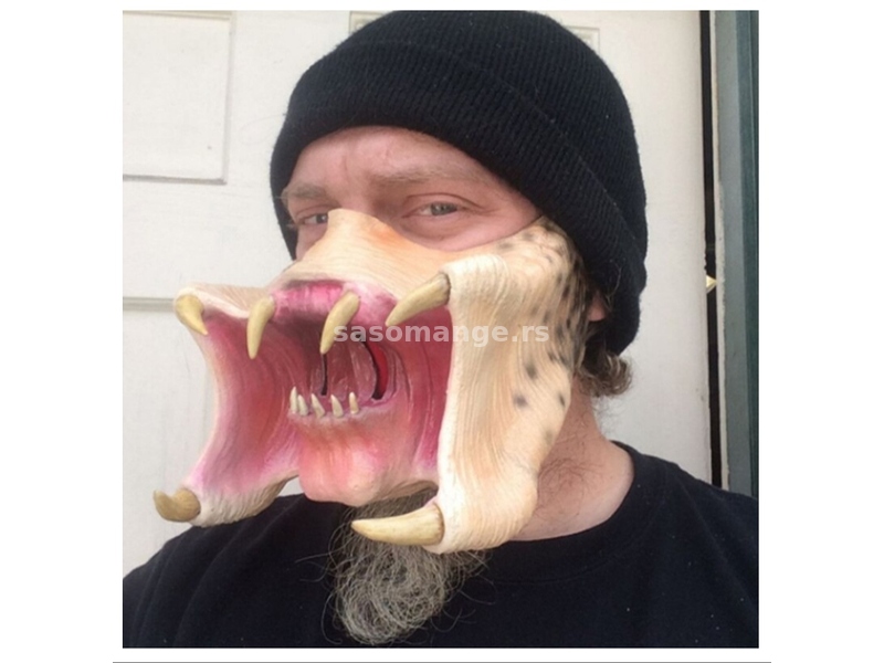 Maska Predator Za Noc Vestica, Halloween, Maskenbal Model 1