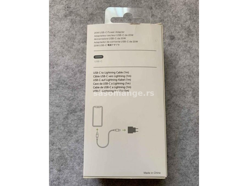 iPhone Punjac 20W Usb-C za iPhone X XS 11 12 Pro