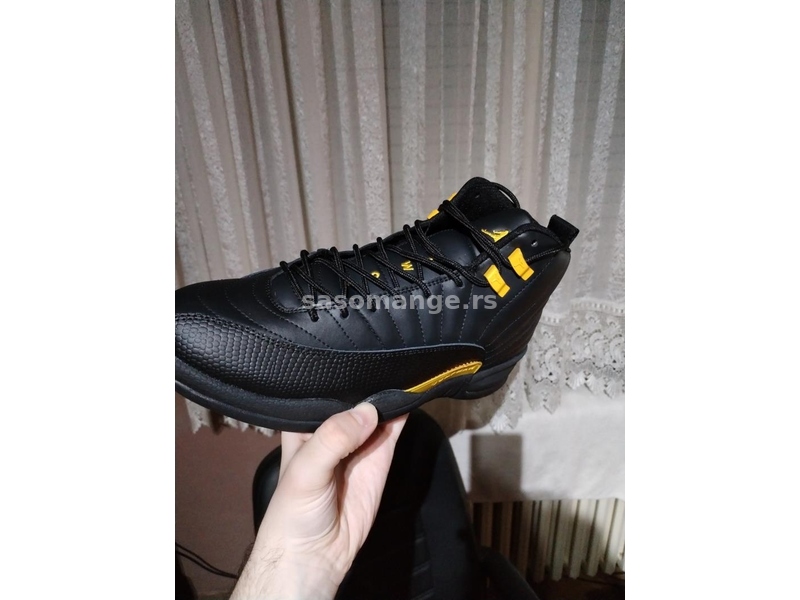 jordan 12 black taxi