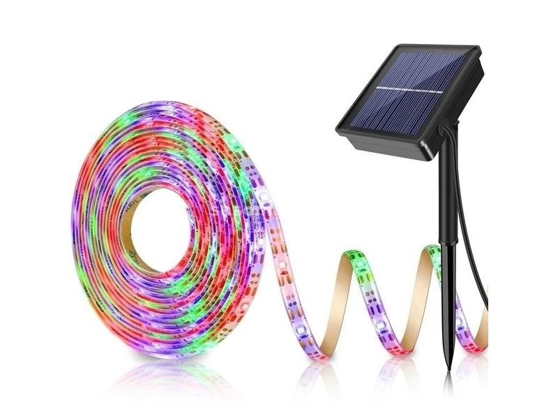 Solarna LED traka RGB 5 metara