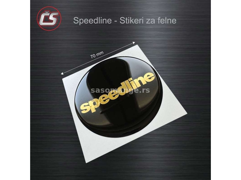 Speedline Stikeri za felne - Nalepnice za felne - 2351
