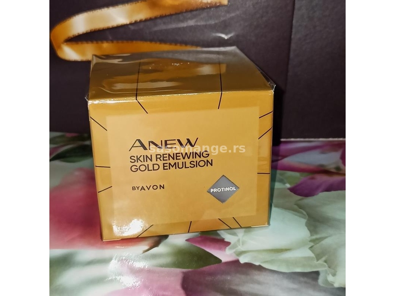 AVON Anew Skin Renewing emulzija sa bioaktivnim zlatom sa Protinolom 50ml